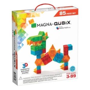 Magna Qubix 86 piece set by magna tile brand